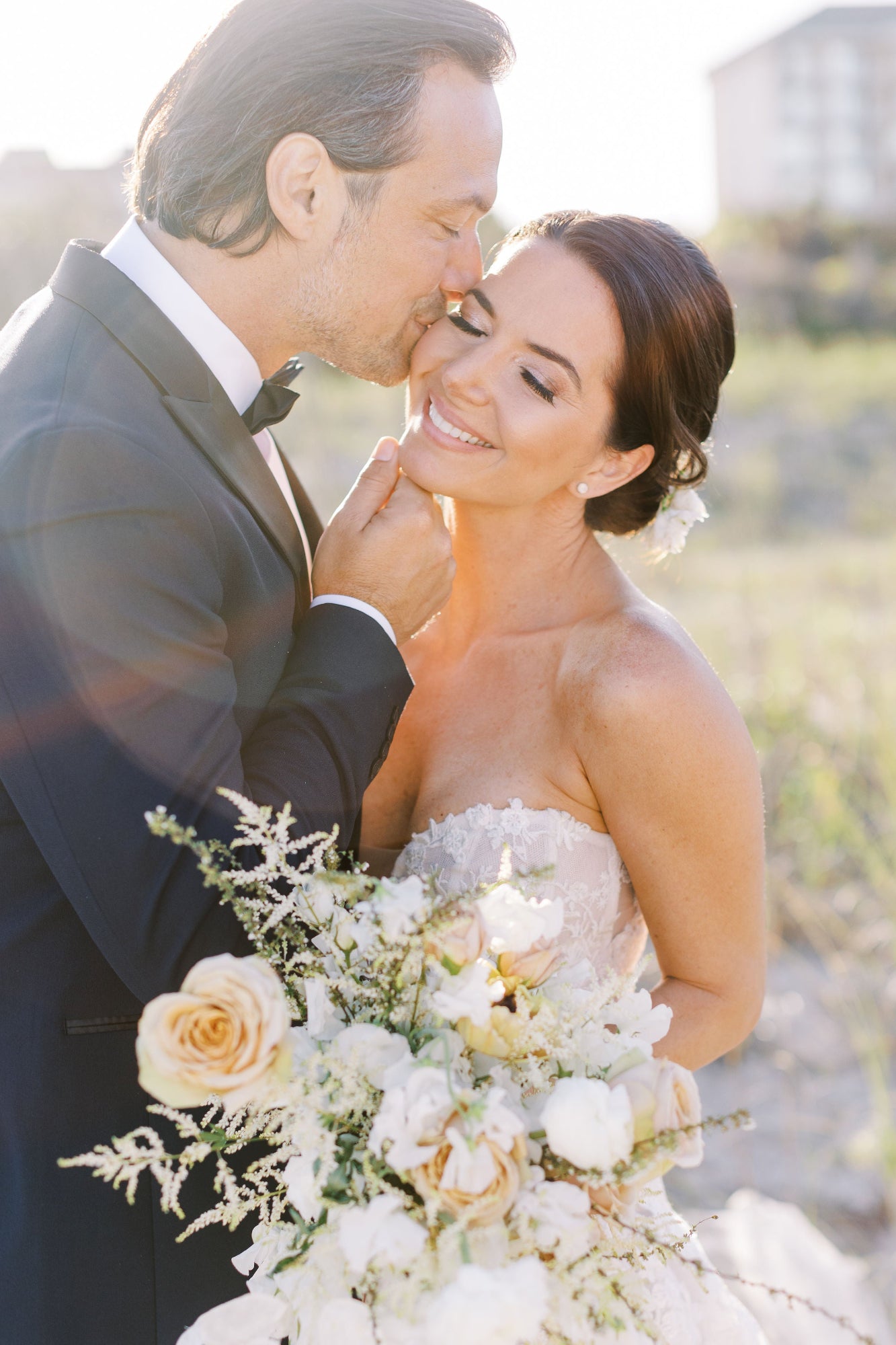 Wedding floral bouquet with romantic blooms and elegant bridal styling, Wedding in Salt Lake City