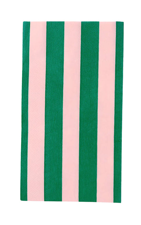 PETAL GREEN SIGNATURE CABANA STRIPE GUEST TOWELS (Copy)