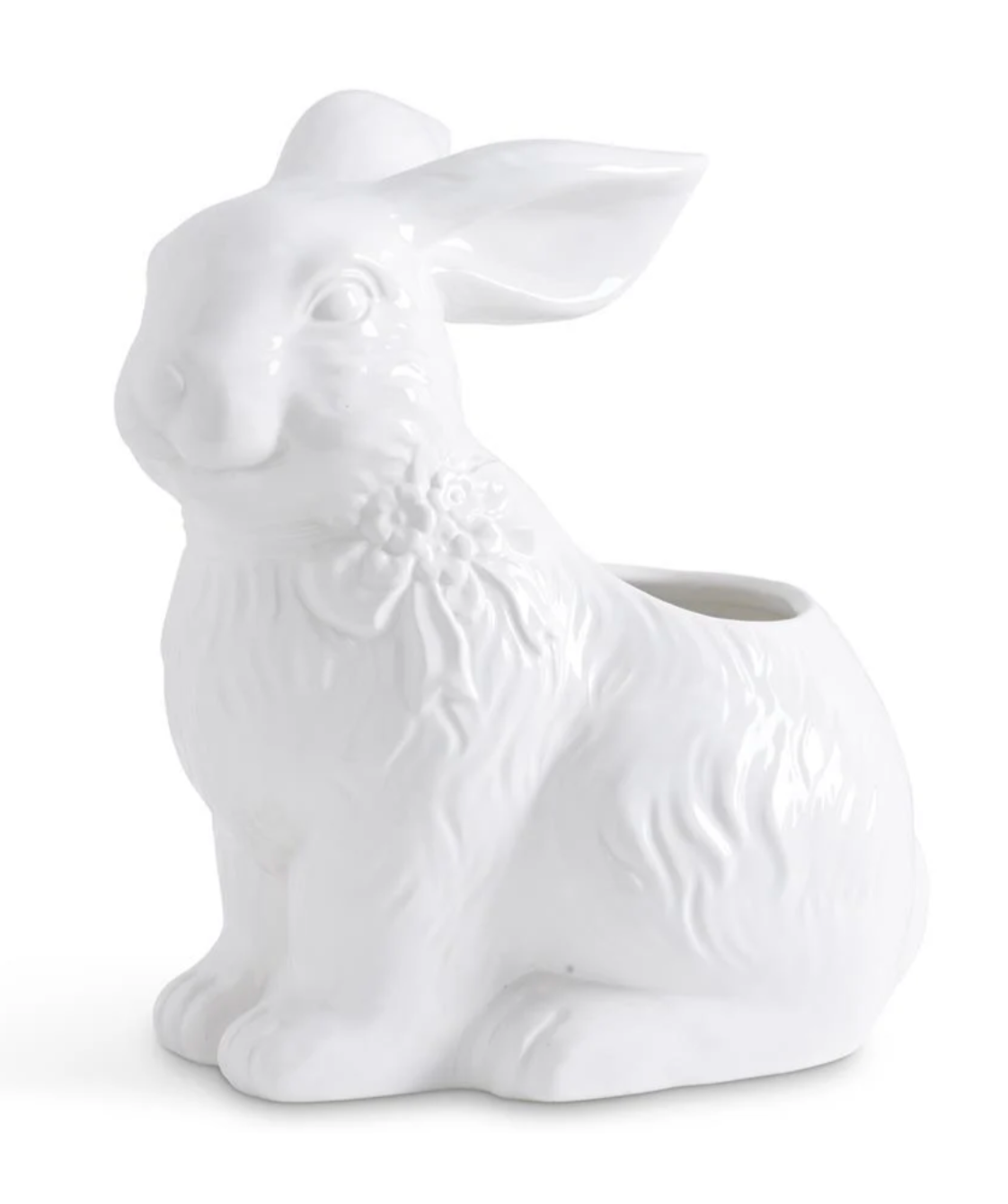 BUNNY WITH BOW VASE