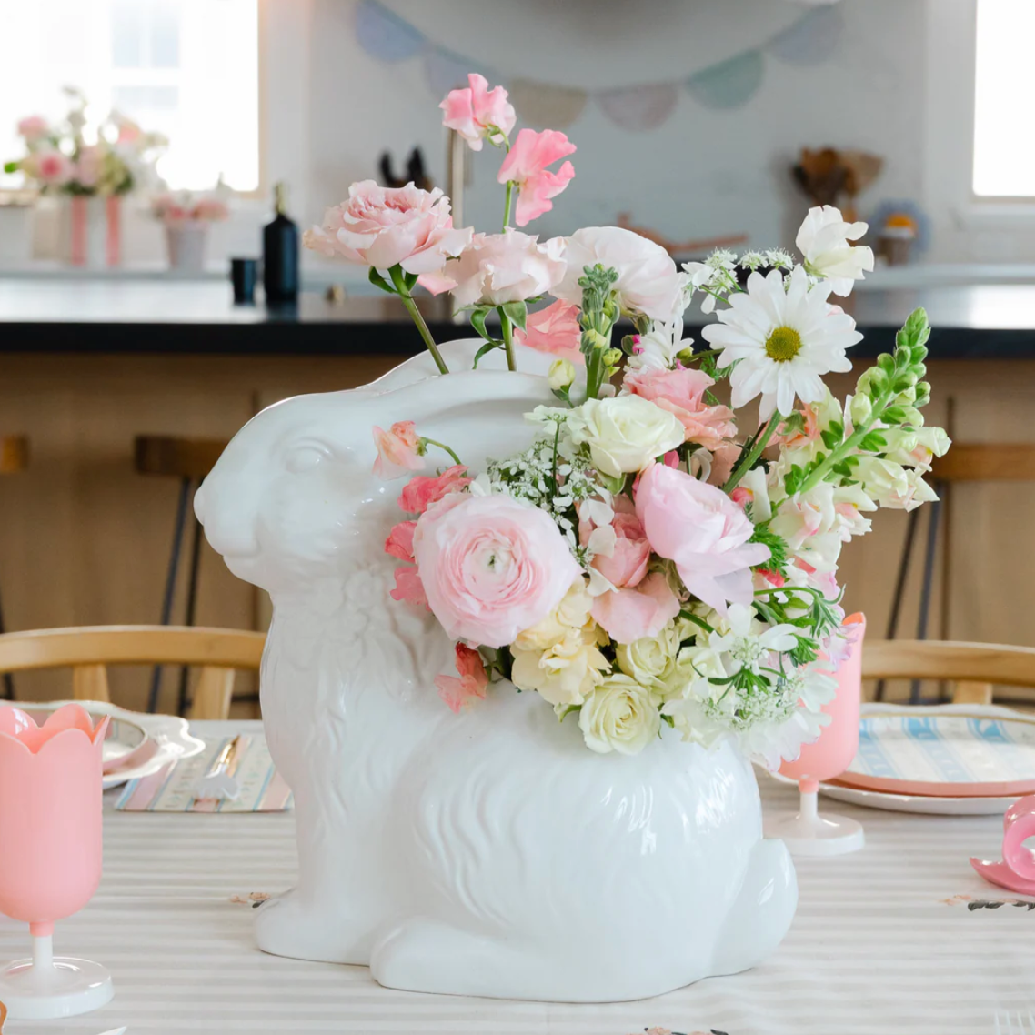 easter flowers in bunny vase, Wrapped flower bouquet, flower delivery, slc flower shop, midway shopping, Flower bar co, park city florist, wedding flowers, flower bouquet, bouquet, wedding bouquets, bridal bouquet, bridal bouquets, Wedding in Salt Lake City
